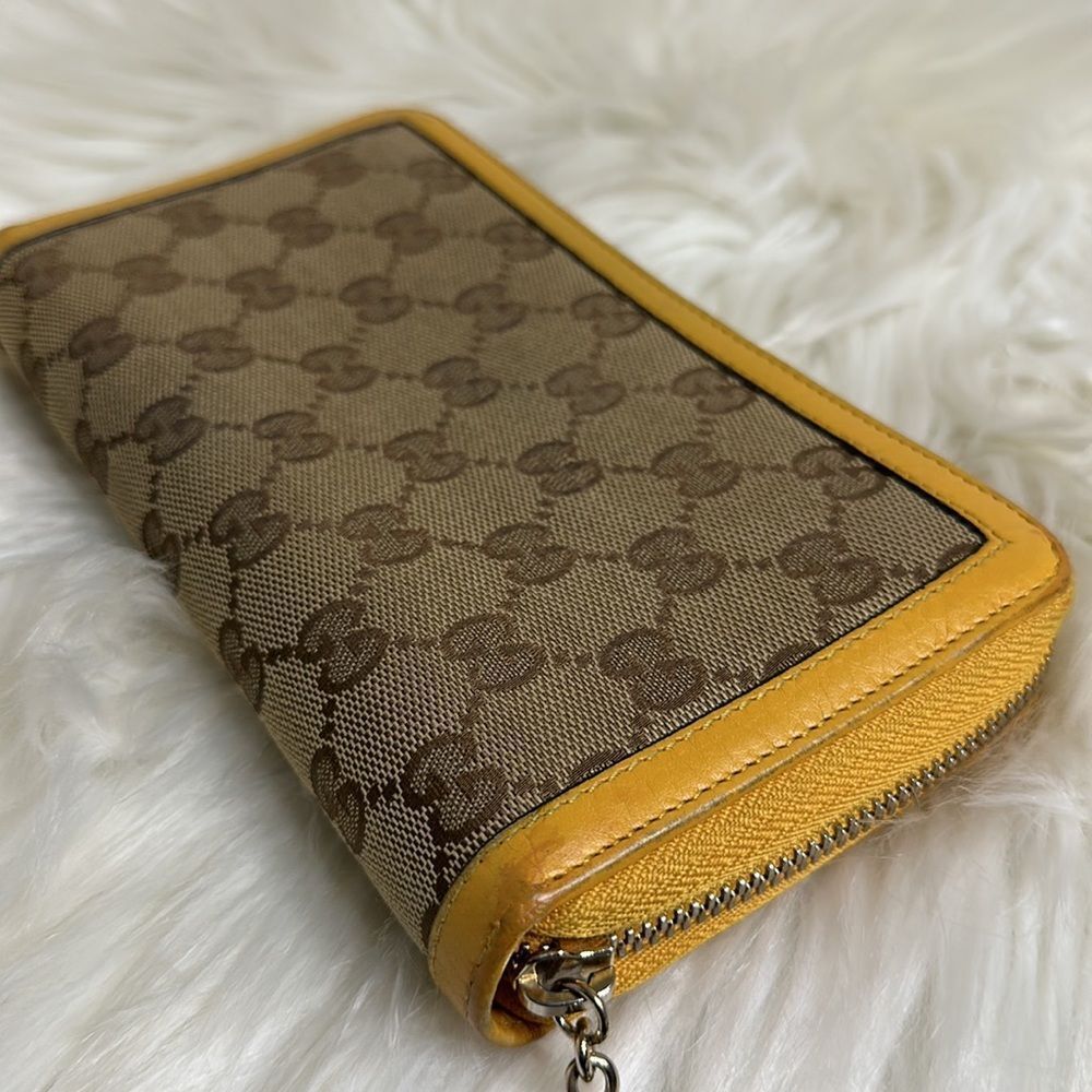 💯Authentic Gucci Zipped Long Wallet🍀 - Picture 12 of 16
